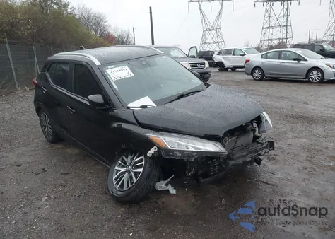 2021 Nissan Kicks Sv Xtronic Cvt из США, поврежденный, VIN 3N1CP5CV6ML483356